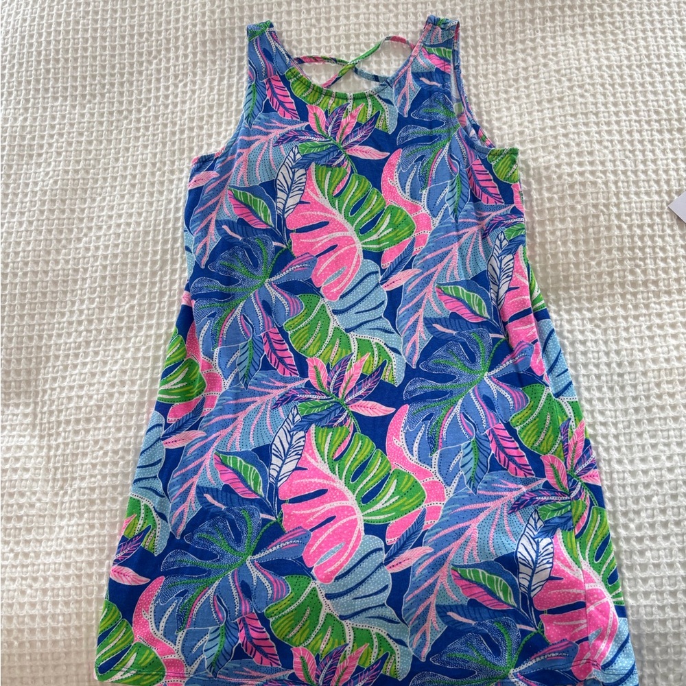 Tropical print Lilly girls